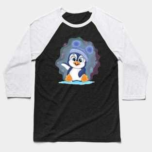 Cute Cartoon Penguin. Baseball T-Shirt